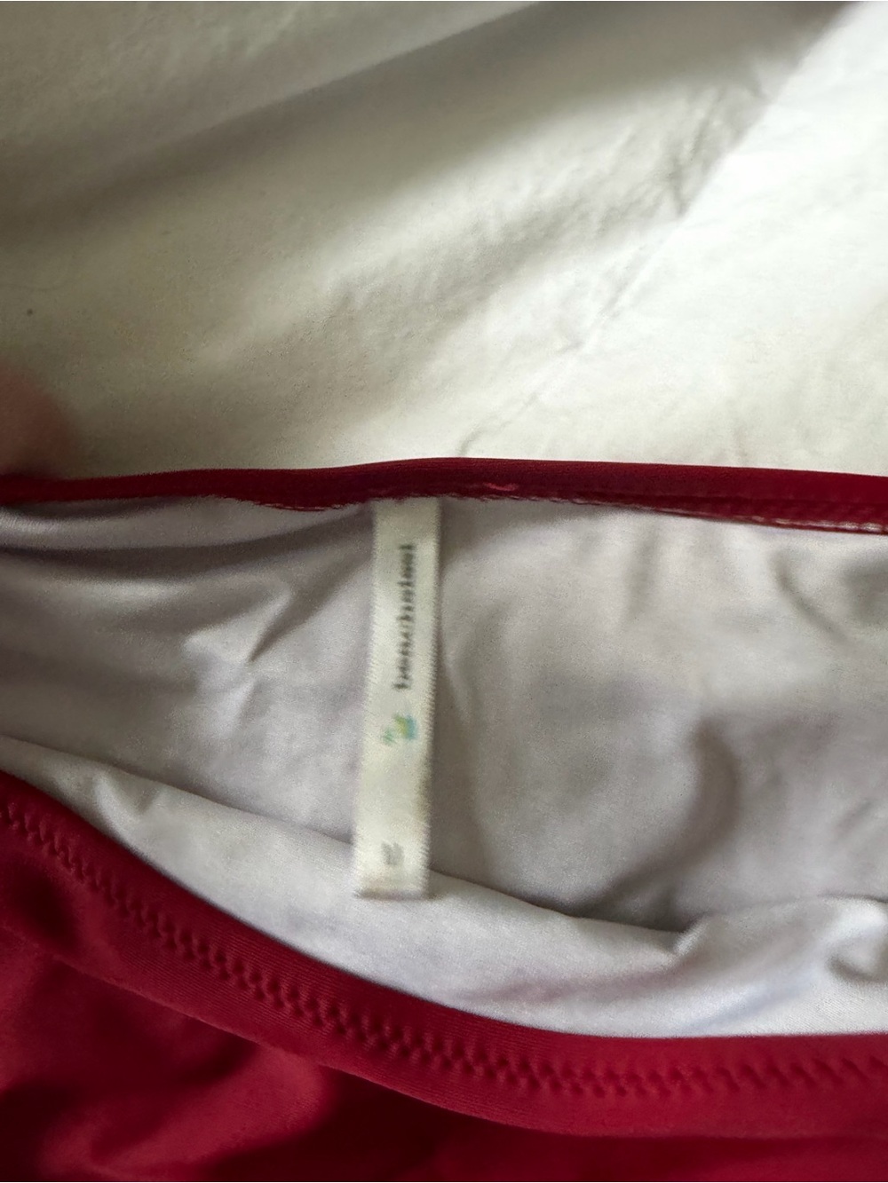Women's Deep Red Adjustable String Bikini Set - Picture 2 of 2